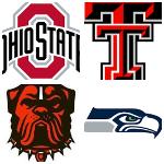 Ohio State/Texas Tech/Browns/Seahawks Logo