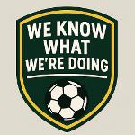 We know what we're doing Logo