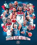 USA Basketball team wins Gold🏅'24 Logo