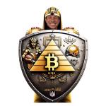 Anápolis Faraó do Bitcoin Logo