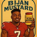 Bijan Mustard Logo