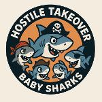 Hostile Takover Baby Sharks Logo