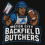 Motor City Backfield Butchers Logo