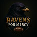 Ravens for mercy Logo