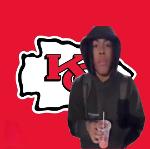 Kansas City Cheifs + Jahmyr Gibbs Logo