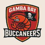Gamba Bay Buccaneers Logo