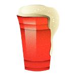 Drunk at the goal line Logo