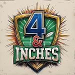 4 & inches Logo