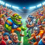 AFC Orks & NFC Dorks Logo