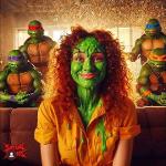 Secret of the Ooze! Logo