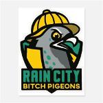 Rain City Bitch Pigeons Logo