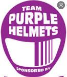 purple helmets Logo
