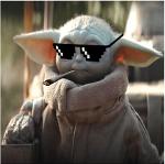 Grogu's Gangsta's Logo