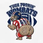 Tush Pushin Wombat Logo