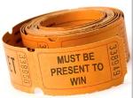 Must be present to win Logo