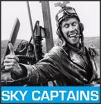 Manhattan Sky Captains Logo