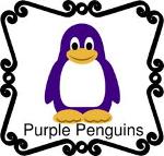 the purple penguins Logo