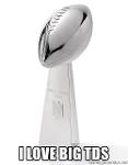 I ❤️ Big TDs Logo