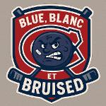 Bleu, Blanc & Bruised Logo