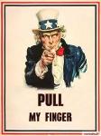 PULL MY FINGER Logo