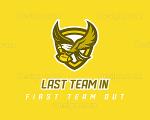 Last team in, first team out Logo
