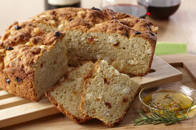 Asiago Cheese and Sundried Tomato Bread