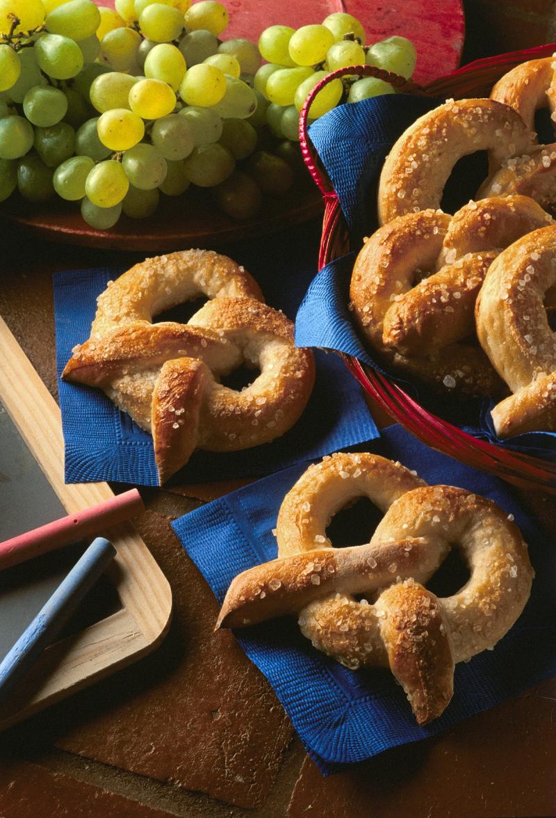 Bread Machine Baked Pretzels