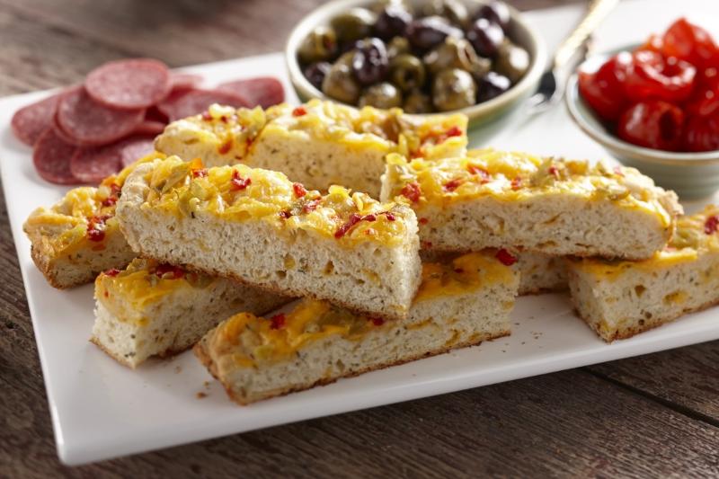 Cheddar Herb Snack Bread