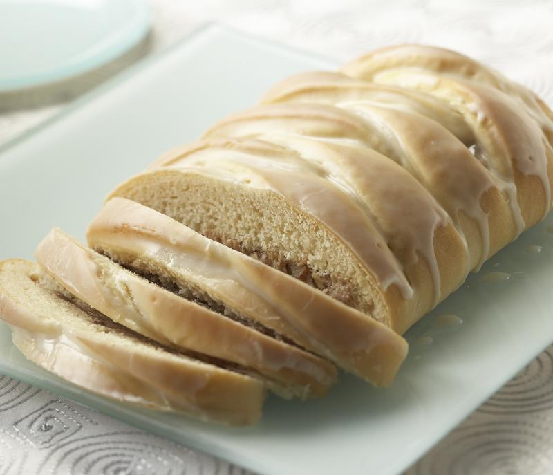 Cinnamon Pecan Cream Cheese Braid