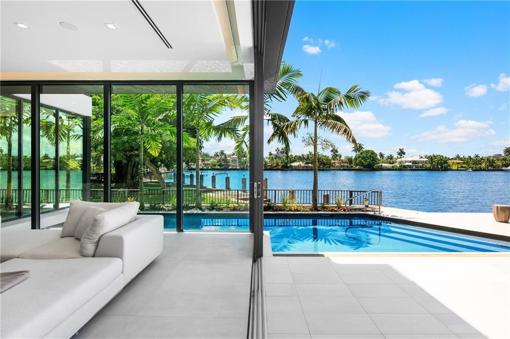 Doors slide all the way for indoor/outdoor living