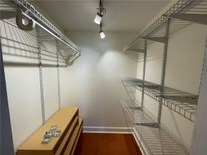 Two of two WALK-IN CLOSETS in SECOND BEDROOM Two of two WALK-IN CLOSETS in SECOND BEDROOM