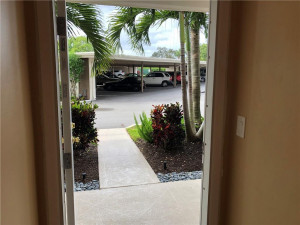 Out your front door. Your parking spot is the third space. Out your front door. Your parking spot is the third space.