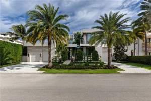 Clean lines with manicured lawn and landscaping