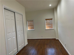 1st floor bedroom - to the right upon entry into home.