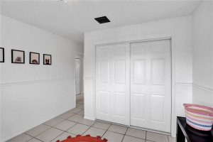 Guest bedroom number 2 looking back towards the entrance door.