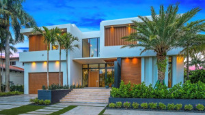 Photo for 811 Solar Isle Drive, Fort Lauderdale, FL 33301 - listing #FX-10323390 Beautiful front elevation by Varabyeu International Architects.