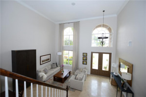 Photo for 5920 NW 54th Circle, Coral Springs, FL 33067 - Listing #FX-10333190 View from upstairs area with 19 ft ceiling
