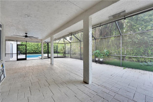 Photo for 1955 Las Colinas Way, Coral Springs, FL 33071 - Listing #FX-10333600 Screened in space large enough for parties & events