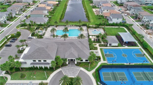 Photo for 9949 Steamboat Springs Circle, Delray Beach, FL 33446 - Listing #FX-10335705 Aerial of community recreation facilities ~2