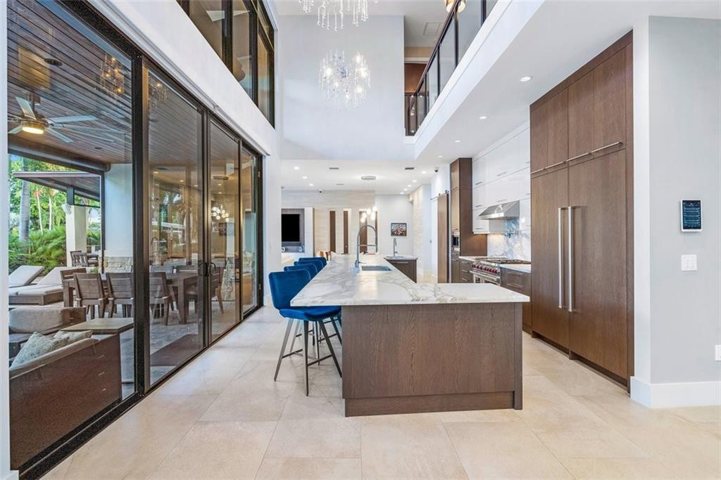 KITCHEN OPEN TO ALL MAIN LIVING SPACES