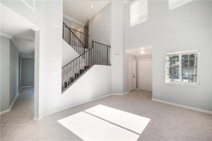 Virtually Staged Living Room With High Ceilings Virtually Staged Living Room With High Ceilings
