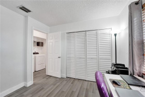 Photo for 10630 NW 16th Street, Coral Springs, FL 33071 - Listing #FX-10355959 ANOTHER VIEW OF THE THIRD BEDROOM/OFFICE WITH CUSTOM WALK-IN CLOSET