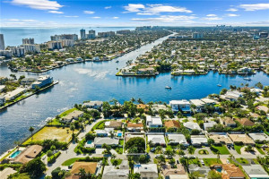Photo for 2740 SE 7th Street, Pompano Beach, FL 33062 - Listing #FX-10363503 Zoning allows for 30 feet, so long term you can build your dream home & have ICW,Lake Santa Barbara, Air & sea Show, Ft. Lauderdale boat parade, Sunrise/sunset views with Southern exposure and 360 views! One of a Kind!