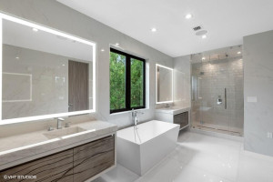 Master bathroom