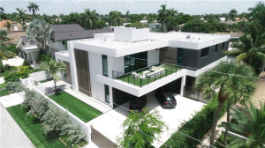 South East Corner of Front Elevation ~ 2-3 Spaces for cantilever car port.