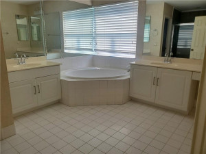 Roman tub, separate shower and toilet room Roman tub, separate shower and toilet room