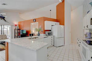 Lots of room to entertain and cook in the updated kitchen! Lots of room to entertain and cook in the updated kitchen!