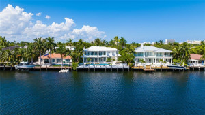 Aerial of backyard. Drone is facing North.