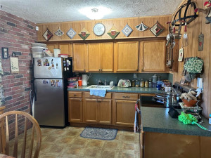 New Stove and newer refrigerator both stainless steel.