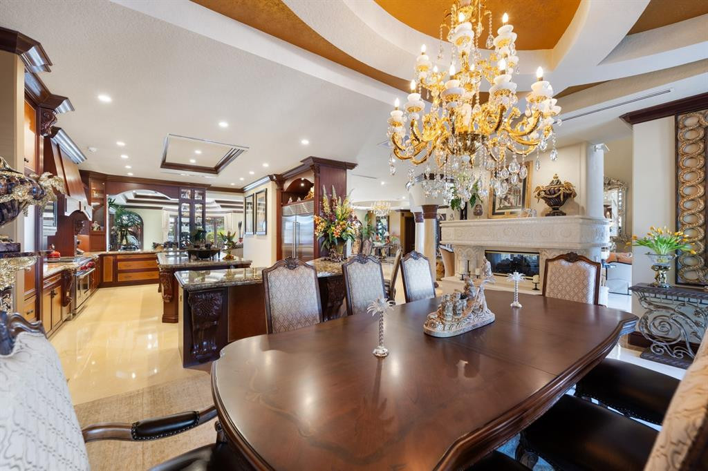 Dining Area Adjoins Kitchen